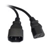 CABLU alimentare Spacer prelungitor, 1.8m, intrare C14, iesire C13, 10A, negru, &quot;SPPW-C14-C13-10A-1.8&quot; (timbru verde 0.18 lei)