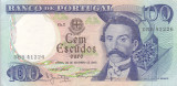 PORTUGALIA 100 escudos 1965 VF+++!!!