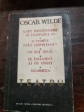 TEATRU - OSCAR WILDE,editia BROSATA