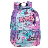 Cumpara ieftin Ghiozdan cu un compartiment si buzunar frontal, Coolpack, Cross, K-Pop