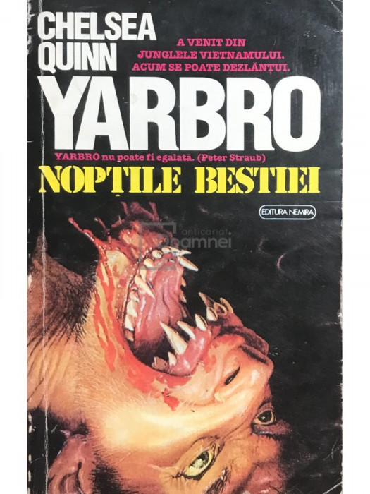 Chelsea Quinn Yarbro - Nopțile bestiei (editia 1993)