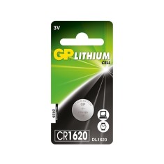 Baterie GP Lithium 3V CR1620-7C5 (&Oslash; 16 x 2mm)