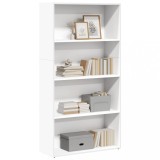 Cumpara ieftin Bibliotecă, alb, 80x30x152 cm, lemn prelucrat