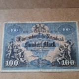 Germania W&uuml;rttemberg 100 marci / mark 1911