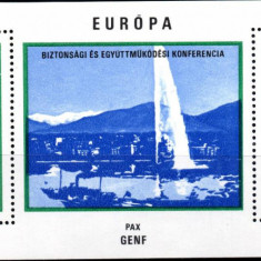 UNGARIA 1974, Conferinta CSCE Geneva, MNH