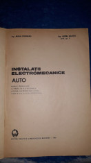 Instalatii electromecanice auto - Meseria electromecanic auto Bucuresti 1980 foto
