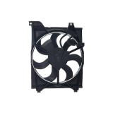 GMV radiator electroventilator Kia Rio (De), 03.2005-2011, Motorizare 1, 4 16v 71kw; 1, 6 16v 82kw Benzina, tip climatizare cu AC, cutie M/A dimensiu