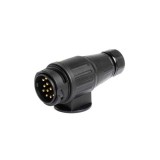 Priza remorca 13 pini tata 12V ISO 11446 Jaeger Cod: MIV