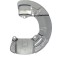 Protectie stropire disc frana Volvo S60 (Rs), 11.2000-03.2004; S70/V70/C70/Cabrio (Ls/Lw), 11.1996-12.2005; S80 (Ts/Xt), 05.1998-04.2006, fata, Dreap