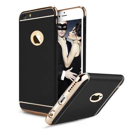 Husa Ultrasubtire Iphone protejeaza 3in1 Elegant Black