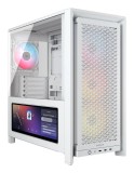 Carcasa CORSAIR FRAME 4000D LCD RS ARGB, Mid Tower, White