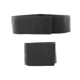 Cumpara ieftin Set amuzant 2 catuse mana picior marime universala neagra reglabile cu inchidere velcro (arici)