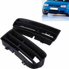 Set Grila Bara Fata Dreapta + Stanga Am Volkswagen Golf 4 1997-2006 1J0853665BB41 + 1J0853666EB41