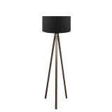 Cumpara ieftin Lampadar PWL-1059, MDF si textil, D38x140 cm