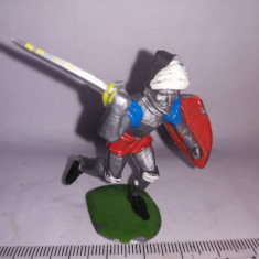 bnk jc Figurine de plastic - Domplast - cavaler medieval