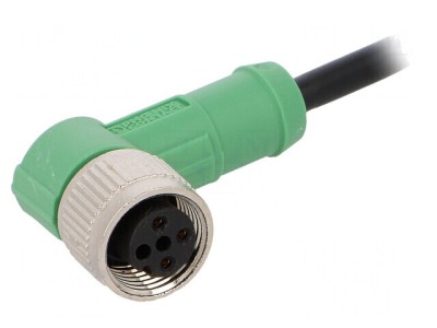 Cablu Conectare M12 3PIN Unghi 3m PVC 250VAC 4A foto