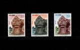 Cambodia 1963 - Templul Preah Vihear, serie neuzata