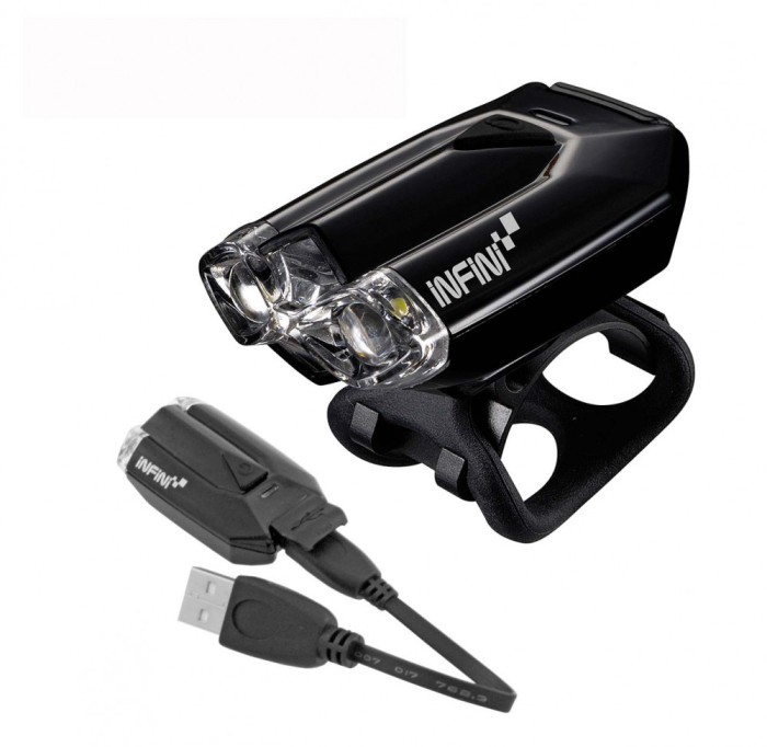 Far Infini Lava 4 functii 2 Super Led alb 3Lux Negru Cod:546010631RM