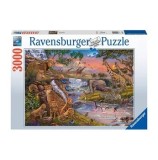 Cumpara ieftin Puzzle Ravensburger - Animale salbatice la rau, 3000 piese