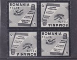 Spania/Romania, Exil romanesc, Drepturile om., em. a XVII-a,4X dant., 1959, MNH, Istorie, Nestampilat