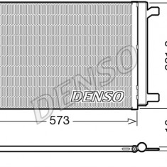 Condensator climatizare AC Denso, AUDI A3, Q2, TT, Seat ARONA, ATECA, LEON, 2012-; TARRACO, Skoda KAMIQ, KAROQ, KODIAQ, OCTAVIA, 2012-; SUPERB, 2015-