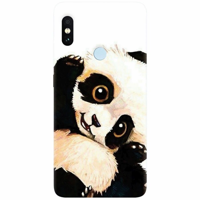 Husa silicon pentru Xiaomi Mi A2, Baby Panda 002