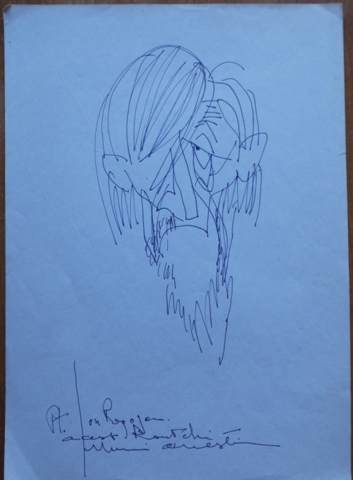Tus de Anestin cu dedicatie