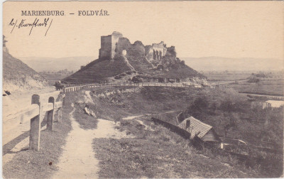 CP Cetatea Feldioara Marienburg ND(1917) foto