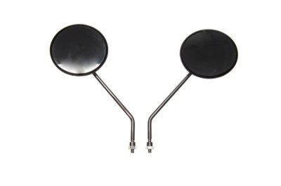 Set 2 oglinzi moto/atv 071, filet M8, culoare negru Cod Produs: MX_NEW LM0081 foto