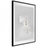 Cumpara ieftin Poster - Jewelry is the Best Gift, cu Ramă neagră, 30x45 cm