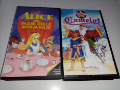 Casete Video Originale VHS-cu Desene Animate Walt Disney foto