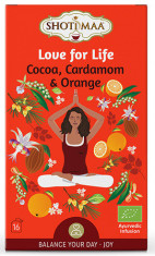 Ceai Shotimaa Balance Your Day - Love for Life - cacao, cardamom si portocala bio 16dz foto