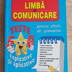 Limbă și comunicare pentru elevii de gimnaziu (clasele V - VI) - Mariana Badea