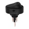 Interupator basculant 1 circuit 12V 20A OFF-ON LED verde cu retinere