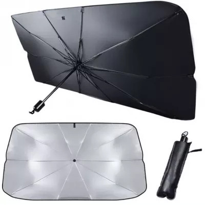 Parasolar umbrela 130cm x 75 cm pentru parbrizul masinii model MARE (SUV sau VAN) foto