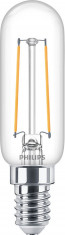 Bec LED filament Philips T25 E14 2.1W (25W), lumina calda 2700K, 929001949055 foto