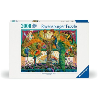 Ravensburger - Puzzle pasari 2000 piese foto