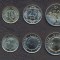 TURCIA █ SET COMPLET DE MONEDE █ 1+5+10+25+50 Kurus +1 Lira █ 2009 █ UNC