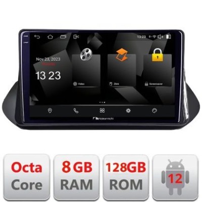Navigatie Nissan X-trail 2021- Nakamichi NAM5960PRO Octa core 8+128 carplay android auto radio gps internet CarStore Technology foto