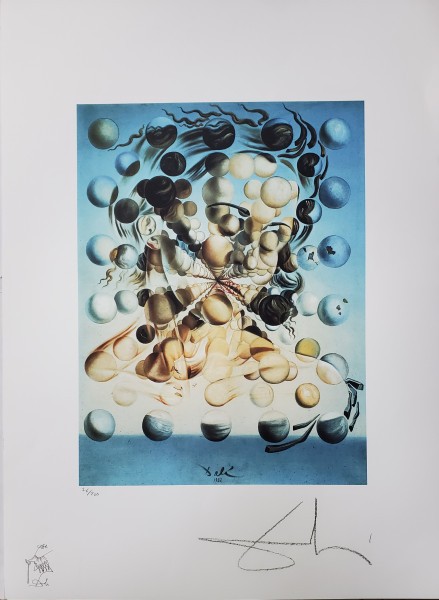 Salvador Dali( 1904-1989) - Galatea sferelor