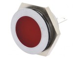 Lampă de control LED roșie 12-14V IP67 &Oslash;22mm