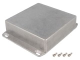 Carcasă Universală cu Lame de Fixare 120x120x34mm