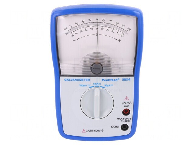 Galvanometru Analog cu Carcasă Antișoc P 3204