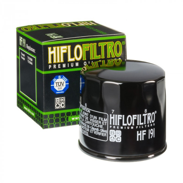 Filtru ulei Hiflofiltro HF191 - Triumph Daytona-Speed Four-TT 600 - America-Bonnevile-Speedmaster 800 - Daytona-Speed Triple 955