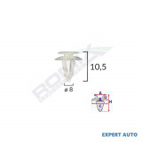 Clips tapiterie pentru fiat/audi 8x10.5mm - alb set 10 buc UNIVERSAL Universal #6, Array