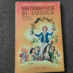 MATEMATICA SI LOGICA PENTRU SCOLARI GEORGETA BURTEA/AURELIA ARGHIRESCU RF22/4