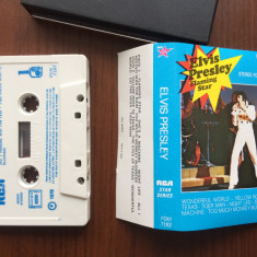 Elvis Presley Flaming Star caseta audio muzica rock & roll RCA rec. france 1978