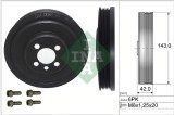 INA 544 0083 20 Set fulie, arbore cotit