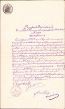HST A273 Act 1887 semnat olograf președinte Comitet Permanent județul Vaslui