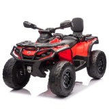 Cumpara ieftin ATV electric pentru 2 copii Can Am Outlender 800W 24V Bombardier, culoare rosie